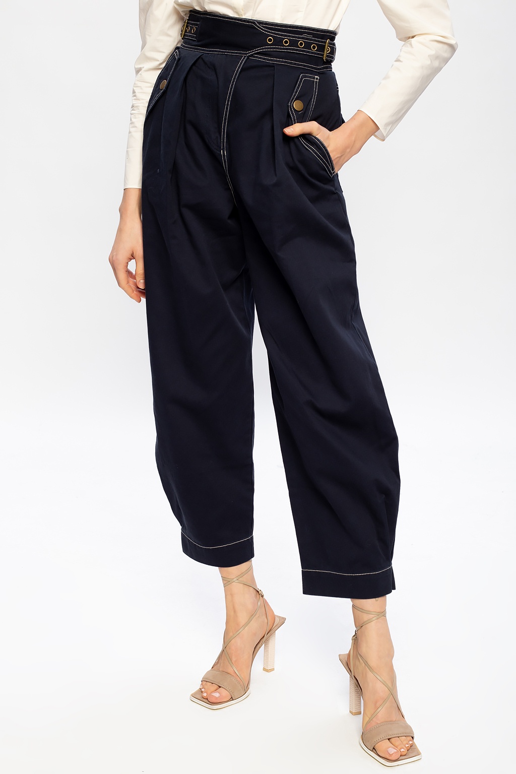 Ulla Johnson ‘Dune’ panelled trousers